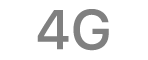 The 4G status icon., Picture